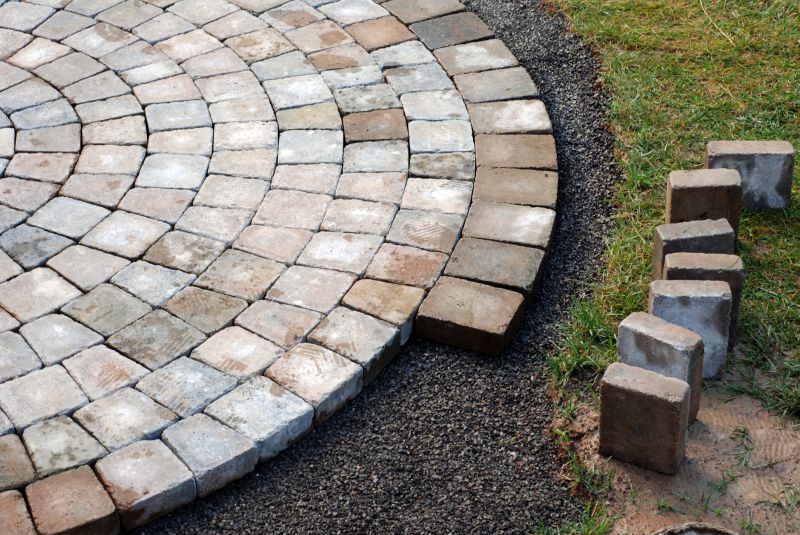 Brick Hardscape Installation
