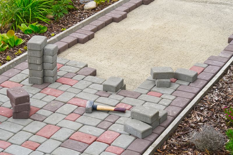Brick Hardscaping Installation
