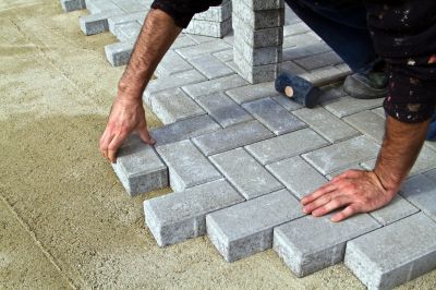 Brick Hardscaping Installation