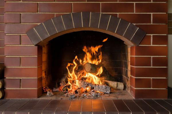 Brick Fireplace Installation in Danbury