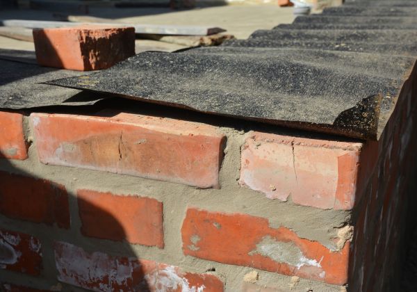 Foundation Brick Repointing in Danbury