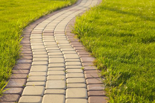 Sidewalk Brick Repair in Danbury