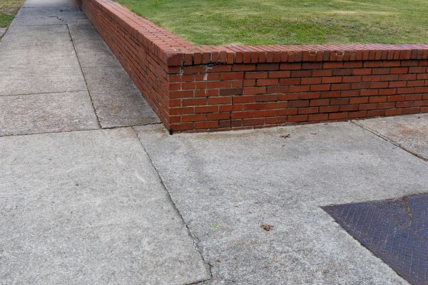 Brick Retaining Wall Repair in Danbury